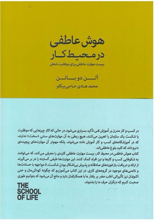 هوش عاطفی در محیط کار: بیست مهارت عاطفی برای موفقیت شغلی