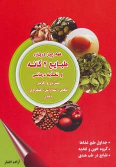همه چیز در باره طبایع 4 گانه و تغذیه درمانی