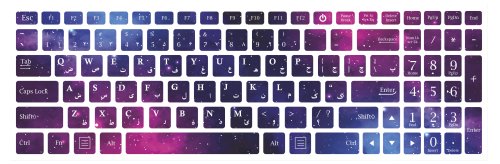 برچسب کیبورد طرح 6